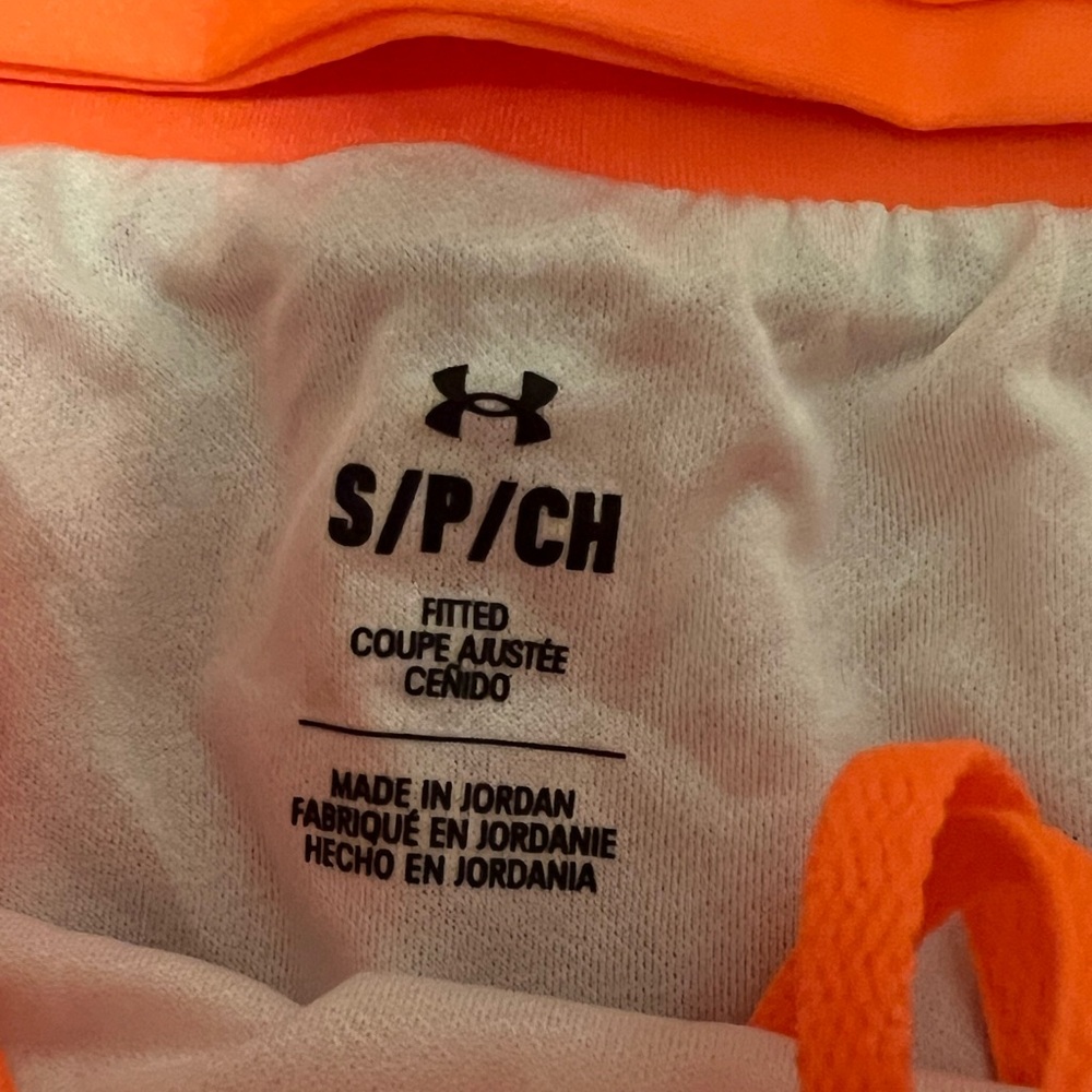 NWT Under Armour Men's Small Orange UA Launch Elite 5” Running Print Shorts - Picture 6 of 6
